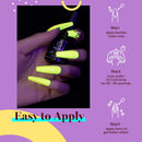 Beetles 20 Pcs Gel Nail Polish Kit, Neon Nail Polish Hot Pink Magenta Lemon Green Soak Off Nail Gel Polish Starter Kit with Glossy & Matte Top Coat and Base Coat Best Gift for Her beetles Gel Polish Store