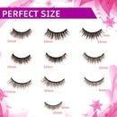 Magnetic Eyelashes, Magnetic Eyelashes Kit Magnetic Eyeliner 3D and 5D different Lengths&Densities Magnetic Eyelashes Magnetic Lashliner For Use with Magnetic False Lashes Natural Look-No Glue Needed (10-Pairs) Latorice