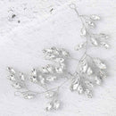 Yean Wedding Hair Vine Rhinestone Bridal Hair Piece Fashion Hair Accessories for Women and Girls(5.9in/15cm) (Silver) Yean