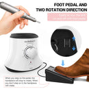 MelodySusie 30000 rpm Professional Nail Drill-Scarlet, High Speed, Low Heat, Low Noise, Low Vibration, Portable Electric Efile Drill with 10 PCS Rainbow Diamond Bits for Acrylics Gel Nails MelodySusie