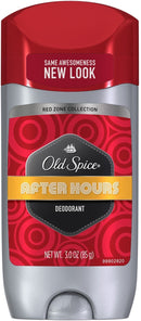 Old Spice Red Zone Deodorant Solid, After Hours 3 oz (Pack of 10) Old Spice Store