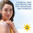 CETAPHIL Sheer Mineral Sunscreen Lotion for Face & Body | 3 fl oz | 100% Mineral Sunscreen: Zinc Oxide & Titanium Dioxide | Broad Spectrum SPF 50 | For Sensitive Skin | Dermatologist Recommended Brand Cetaphil Store