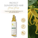 Klorane Protective Oil with Ylang-Ylang Wax, Shield against UV, Salt, Sand and Chlorine, Water Resistant, Protects from Color Fade, 3.3 oz. Klorane