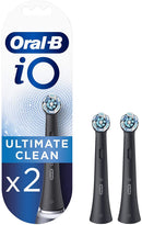 Oral-B iO Ultimate Clean Black Toothbrush Heads, Pack of 2 Counts Oral-B