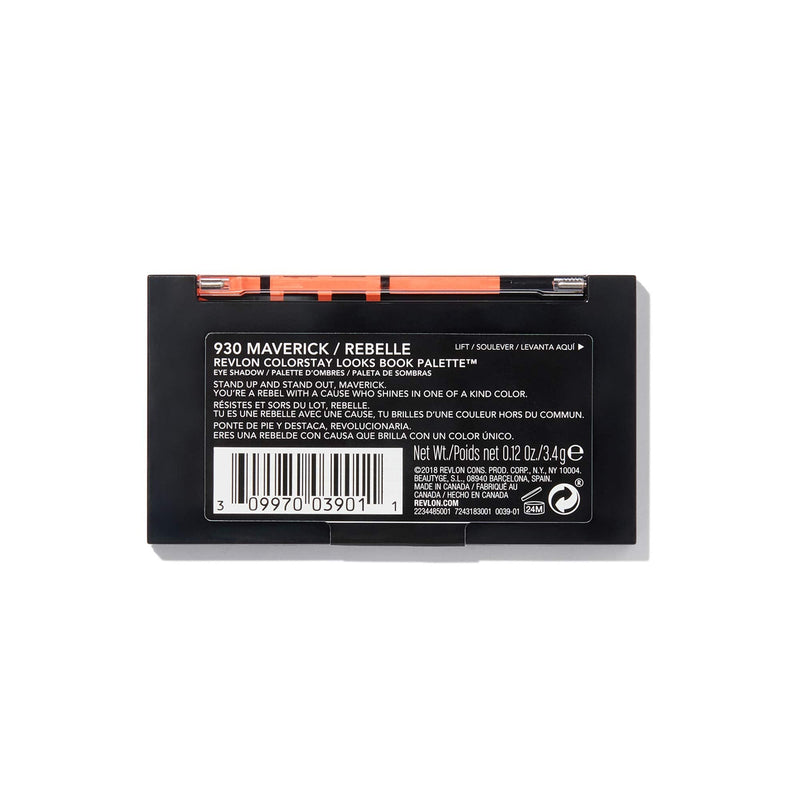 Revlon Colorstay Looks Book Eyeshadow Palette, Vibrant Eye Colors in Mix of Shimmer, Matte and Metallic Finish, Enigma (920) REVLON