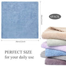 SUNLAND Microfiber Face Cloth Makeup Remover Cloth Reusable Facial Cleansing Towel Ultra Soft Face Washcloth 11inchx 11inch SUNLAND