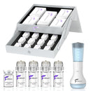 Micro Infusion System for Face & Neck-Micro Infusion Kit to Leave Skin Firmer & Smoother-0.25mm Facial Stamp with Collagen & Hyaluronic Acid Serum for At Home Glow and Anti-aging-3 Month Supply Infinity Warehouse