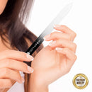 Sephanna Glass Nail File For Unisex Ultra Quality, Portable Crystal Nail File With Case For Mani & Pedicure- Smooth Finish For Natural & Acrylic Nails (Pack Of 1) SEPHANNA