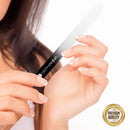 Sephanna Glass Nail File For Unisex Ultra Quality, Portable Crystal Nail File With Case For Mani & Pedicure- Smooth Finish For Natural & Acrylic Nails (Pack Of 1) SEPHANNA