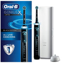 Oral-B Genius X Limited, Electric Toothbrush with Artificial Intelligence, 1 Replacement Brush Head, 1 Travel Case, Midnight Black Oral-B