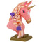 Breyer Horses Mane Beauty Unicorn Styling Head | Stardust | Pink Extra-Long Silky No Tangle Mane | 10" x 4.25" x 4.25" | Styling Book, Brush, Hair Coils, Clips, Elastics | Unicorn Toy | Model
