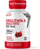 Nutri Urolithin A Diacetate 500mg - Cellular Energy - 30 Caps Infinity Warehouse