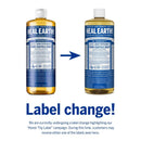 Dr. Bronner’s - Pure-Castile Liquid Soap (Peppermint, 32 ounce) - Made with Organic Oils, 18-in-1 Uses: Face, Body, Hair, Laundry, Pets and Dishes, Concentrated, Vegan, Non-GMO Dr. Bronner's