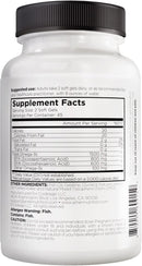 Amen Omega-3 Supplement - 1500mg High-Potency Daily Omega 3 - EPA and DHA Fatty Acids Fish Oil - 45-Day Supply - Fatty Acid Supplements - Fish Oil Pills - Non-GMO - 90 Soft Gels Capsules Infinity Warehouse