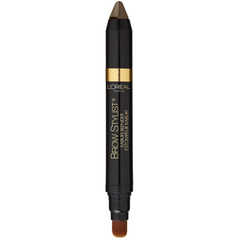 L'Oreal Paris Brow Stylist Kabuki Blender Brow Crayon, Blonde, 0.05 oz. L'Oréal Paris