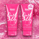 Umberto Giannini Curl Jelly Scrunching Jelly Bundle, Vegan & Cruelty Free Frizz Solution Gel for Curly or Wavy Hair, 200 ml (2 Pack) Umberto Giannini Store