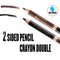 COVERGIRL truNaked Waterproof Eyeliner Duo Mocha/Ebony, .03 oz (packaging may vary) COVERGIRL