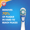 Spinbrush PRO CLEAN Refill, Medium Bristles, Includes 2 Replacement Heads for Battery Powered Toothbrushes Arm & Hammer