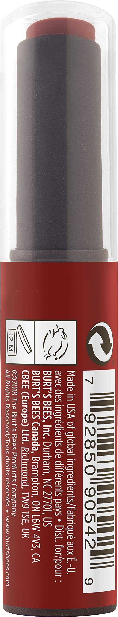 Burt's Bees, Matte Liptstick Liquid Ruby, 0.07 Ounce Burt's Bees