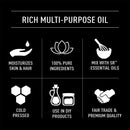 Organic Fractionated Coconut Oil by SR Naturals ~ 100% Pure Multi-Purpose Oil for Hair and DIY products ~ Organic Certified & Non-GMO Verified (1oz) Sports Research