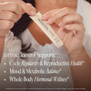Arrae Inositol Supplement for Women - Supports Healthy Hormonal Balance, Regular Cycles, & Ovarian Health - 40:1 Myo & D-Chiro Raton with Lactoferrin & Folate - Vanilla Flavor - 30 Pack Infinity Warehouse