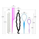 MeetFavorite Topsy Tail Hair Styling Tool ，Hair braiding tool,Hair Styling Accessory MeetFavorite