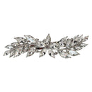 Faship Gorgeous Clear Rhinestone Crystal Small Flower Barrette Clip Faship