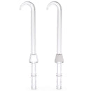 Waterpik DT-100E Implant Denture Replacement Tips Water Flosser Tip Replacement, Clear, 2 Count Waterpik