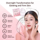 Salmon DNA PDRN Collagen Face Mask – Korean Skincare Hydrogel Overnight Collagen Face Mask for Glass Skin – Lifting, Firming, Moisturizing & Pore Refining – 4 Jelly Masks for Women and Men Infinity Warehouse
