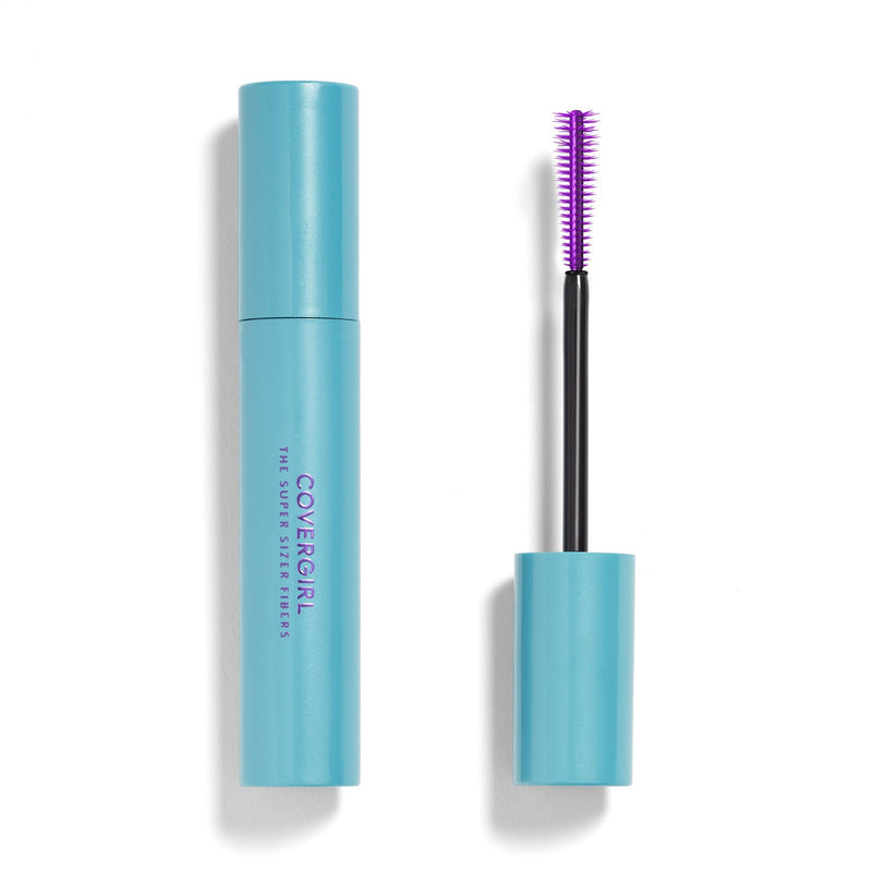 COVERGIRL The Super Sizer Fibers Mascara Black Brown .35 fl. oz. (Packaging may vary) COVERGIRL