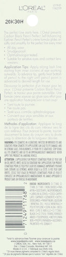 L'Oreal Paris Pencil Perfect Self-Advancing Eyeliner, Carbon Black, 0.01 fl; oz. L'Oreal Paris