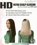 BOBBI BOSS HD ULTRA SCALP ILLUSION 13 X 5 FREE PARTING LACE FRONT WIG MLF470 CHERIE (F1B/30) BOBBI BOSS