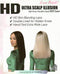 BOBBI BOSS HD ULTRA SCALP ILLUSION 13 X 5 FREE PARTING LACE FRONT WIG MLF470 CHERIE (F1B/30) BOBBI BOSS