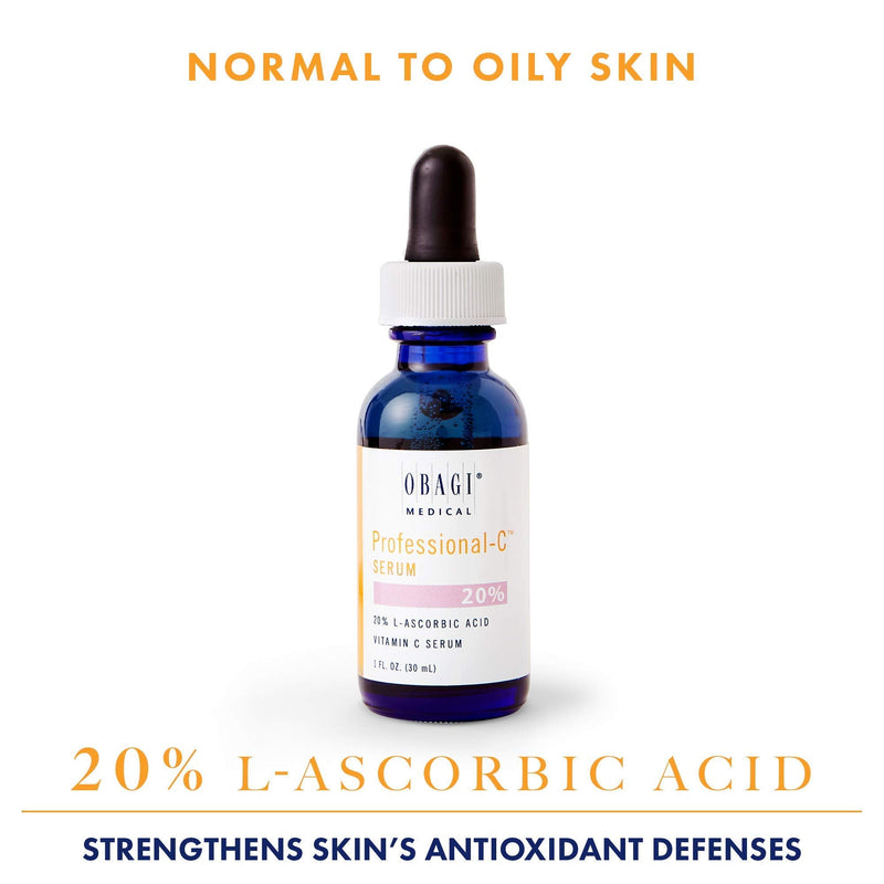 Obagi Medical Facial Moisturizer and Professional C Serum 20% Vitamin C Facial Serum martinandmark.com