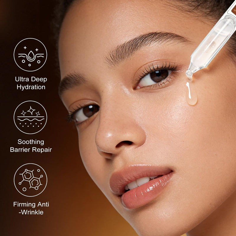 Ultra Hyaluronic Acid Serum for face with 8 Types of HA - 80,000 ppm H ...