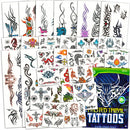 Tribal Tattoos Assortment ~ 2 Bags ~ 100 Assorted Designs Savvi