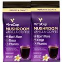 VitaCup Genius Ground Keto Coffee w/Turmeric, MCT Oil, B Vitamins, D3, Ground Coffee Medium Dark Roast, Bold & Smooth, 100% Arabica Coffee Grounds, 11 oz Infinity Warehouse