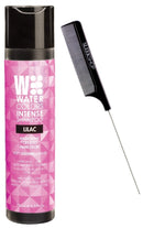 Watercolors INTENSE Color Depositing Sulfate-Free Shampoo, Maintains & Enhances Haircolor (w/ Sleek Steel Pin Rat Tail Comb) Water Colors Hair Dye Maintenance Wash (Intense Lilac - 8.5 oz) Water Colors