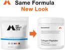 Momentous Grass-Fed Collagen Peptides Powder - Collagen Protein Powder with Fortigel & Vitamin C for Hair, Skin, Nails, & Joint Health Support - NSF Certified for Sport - Packaging May Vary Infinity Warehouse