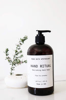 Muse Bath Apothecary Hand Ritual - Aromatic and Nourishing Hand Soap, 16 oz, Infused with Natural Essential Oils - Fleur du Lavender Muse Apothecary