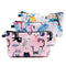 Pack of 3 Cosmetic Bags for Women Functional Makeup Bags Small Travel Bags Toiletries Case Durable Waterproof Bags Accessories Organizer Fashion Women Gifts (Style B) FUN FUN HOME