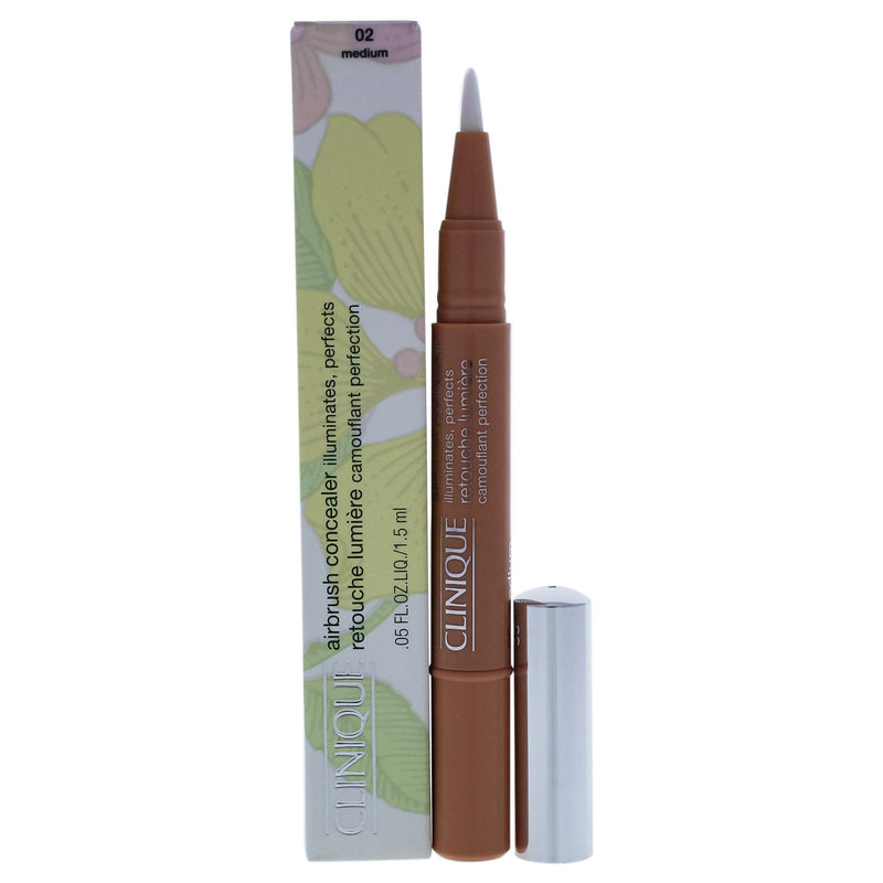 Clinique Airbrush Concealer, 02 Medium, 0.05 Fl. Oz (Pack of 1) Clinique