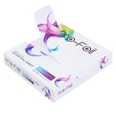 Just Home Ready to use Silver Foil Sheet, (100 Sheets) Pop-Up Dispenser, Pre Cut Silver Foil for Highlighting, Hair Color Application and Highlighting Services Just Home