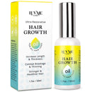 Luv Me Care Biotin Hair Growth Oil Hair Growth Serum for Thicker Longer Fuller Healthier Hair, Prevent Hair Loss & Thinning, All Natural Vitamin Rich Treatment, Women & Men, All Hair Types 1.7 oz Luv Me Care