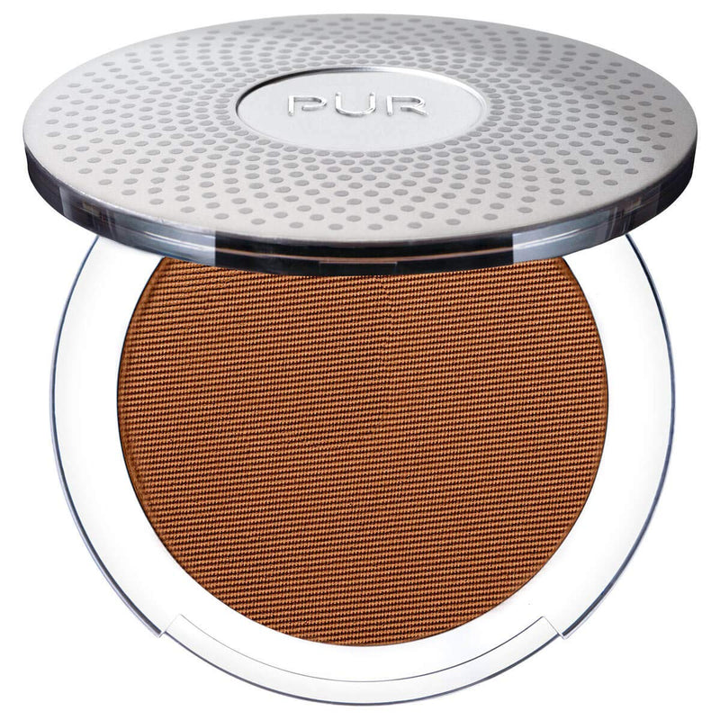PÜR 4-in-1 Pressed Mineral Makeup SPF 15 Powder Foundation with Concealer & Finishing Powder - Medium to Full Coverage Foundation Makeup - Cruelty-Free & Vegan Friendly PÜR MINERALS