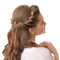 EAONE Butterfly Hair Clips 50Pcs, Pastel Cute Hair Clips Mini Small Hair Claw Clips Hair Aesthetic Accessories for 90s 2000s Girls Women Hair with Container Package, Gradient Transparency Colors EAONE
