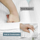 Bath Pillow Bathtub Pillow - Bath Pillows for Tub with Neck, Head, Shoulder and Back Support - 4D Air Mesh Spa Pillow for Bath - Extra Thick, Soft and Quick Dry OMYSTYLE Store