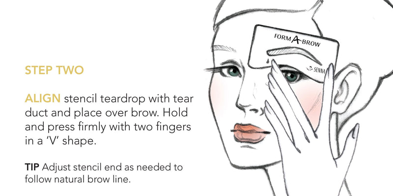 Senna Cosmetics Form-A-Brow Kit, Neutral, 0.15 Ounce Naicy