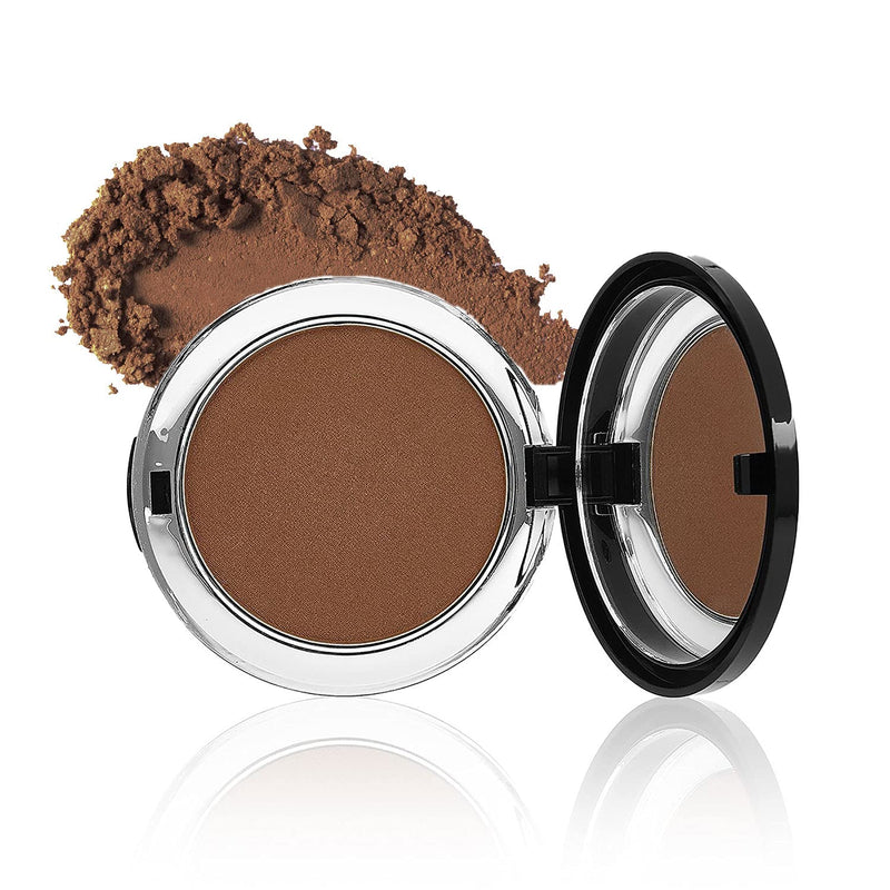 bellapierre 5-in-1 Compact Mineral Foundation SPF 15 | All-Natural Vegan & Cruelty Free Full Coverage Concealer | Hypoallergenic & Safe for All Skin Types | Oil & Talc Free - 0.35 Oz Chocolate Truffle bellapierre