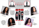 Saga Human Hair Crochet Braids Standard Type Super Curl (18", 1) SAGA